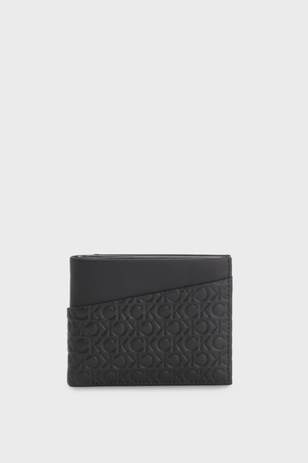 Calvin Klein RFID Teknolojili Logolu K50K51031801I Erkek Cüzdan K50K510318 01I SİYAH - 1