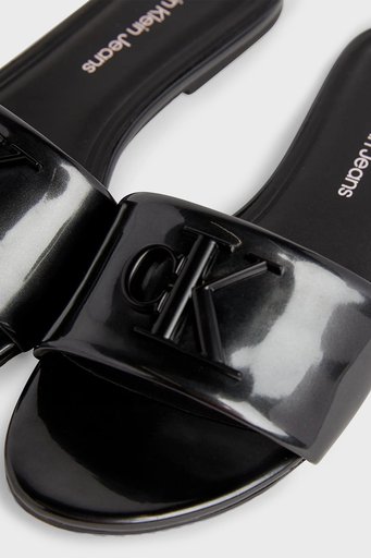 Calvin Klein Rugan Düz YW0YW01348BEH Bayan Terlik YW0YW01348 BEH SİYAH - 6