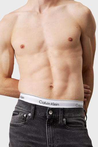 Calvin Klein Slim Fit Normal Bel Dar Paça Jeans J30J3265321BY Erkek Kot Pantolon J30J326532 1BY SİYAH - 4