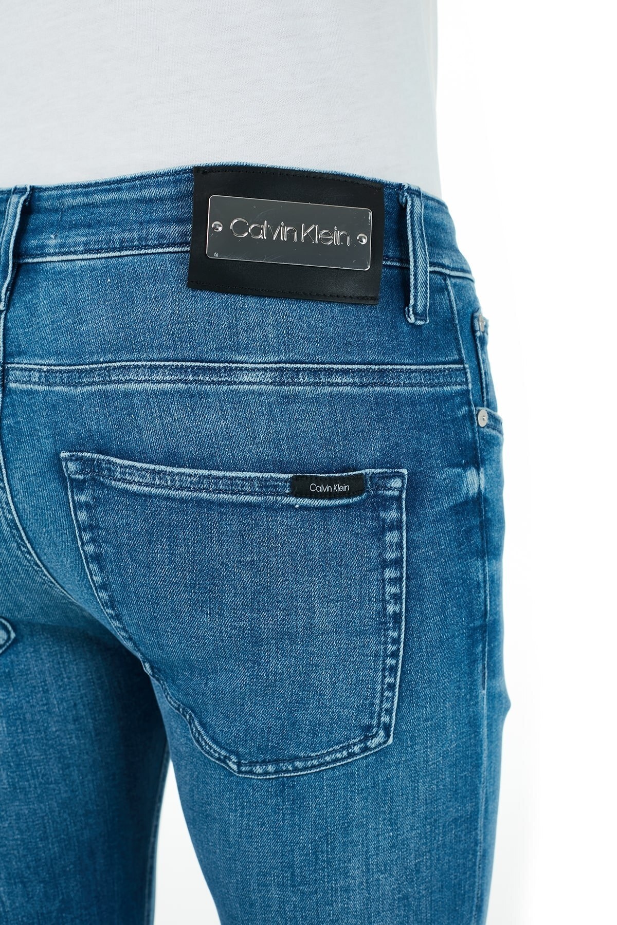 Calvin Klein Slim Fit Pamuklu Jeans Erkek Kot Pantolon K10K106560 1A4 LACİVERT