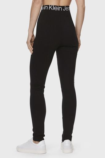 Calvin Klein Slim Fit Yüksek Bel Leggings J20J222601BEH Bayan Pantolon J20J222601 BEH SİYAH - 3