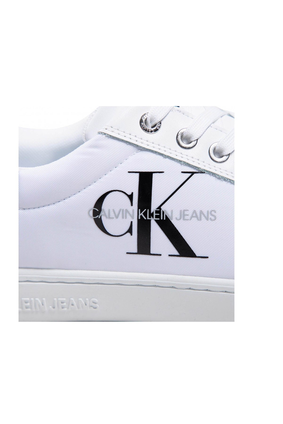 Calvin Klein Sneaker Erkek Ayakkabı YM0YM00029 YAF BEYAZ