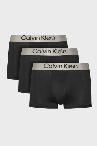 Calvin Klein Streç Logolu 3 Pack LV00NB4269UB1 Erkek Boxer LV00NB4269 UB1 SİYAH - 1