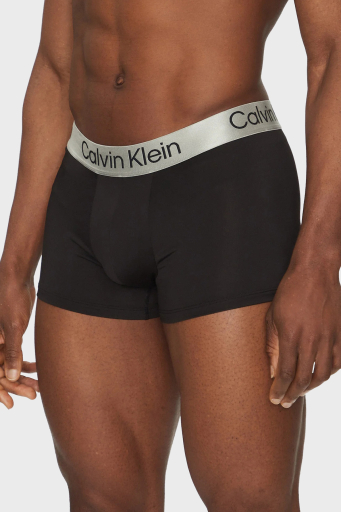 Calvin Klein Streç Logolu 3 Pack LV00NB4269UB1 Erkek Boxer LV00NB4269 UB1 SİYAH - 2