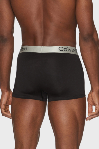 Calvin Klein Streç Logolu 3 Pack LV00NB4269UB1 Erkek Boxer LV00NB4269 UB1 SİYAH - 4