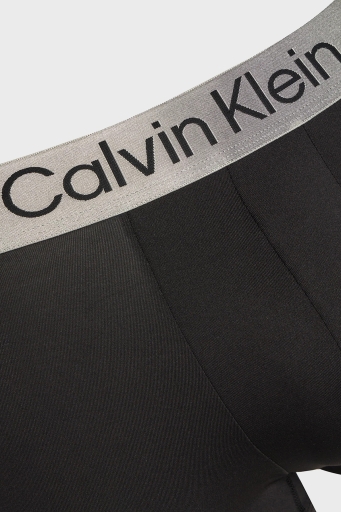 Calvin Klein Streç Logolu 3 Pack LV00NB4269UB1 Erkek Boxer LV00NB4269 UB1 SİYAH - 6