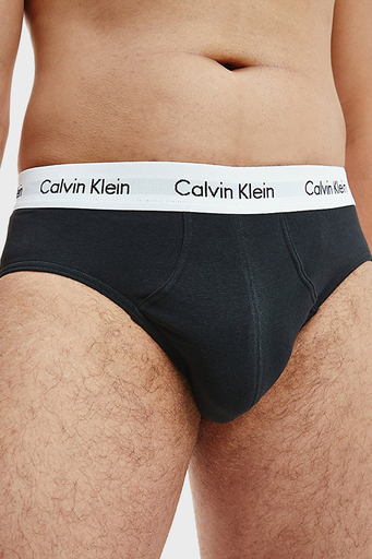 Calvin Klein Streç Pamuklu 3 Pack 0000U2661G001 Erkek Slip 0000U2661G 001 SİYAH - 4