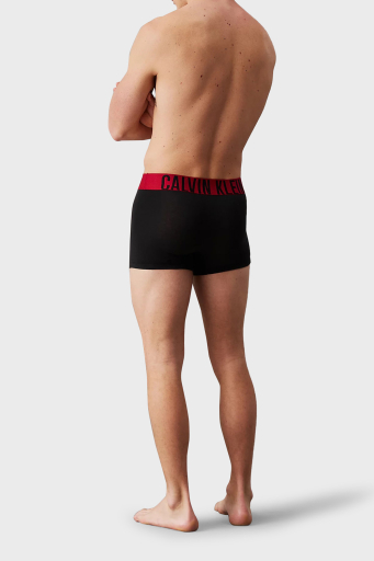 Calvin Klein Streç Pamuklu 3 Pack 000NB3608AQ5X Erkek Boxer 000NB3608A Q5X SİYAH-BORDO - 8