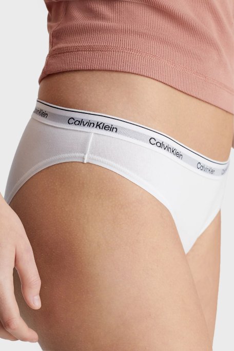 Calvin Klein Streç Pamuklu Düşük Bel 3 Pack 000QD5207E100 Bayan Külot 000QD5207E 100 BEYAZ - 3