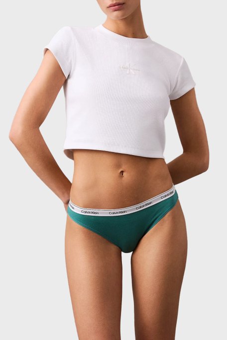 Calvin Klein Streç Pamuklu Düşük Bel Logolu 5 Pack 000QD5208EWAD Bayan Külot 000QD5208E WAD ÇOK RENKLİ - 2