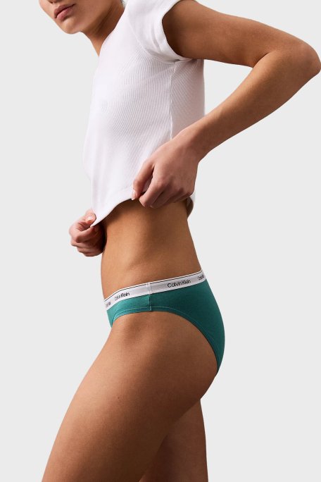 Calvin Klein Streç Pamuklu Düşük Bel Logolu 5 Pack 000QD5208EWAD Bayan Külot 000QD5208E WAD ÇOK RENKLİ - 6