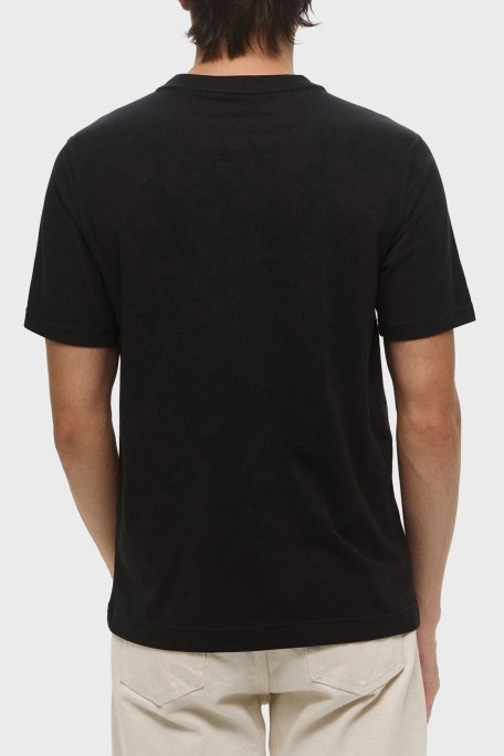 Calvin Klein Streç Pamuklu Regular Fit Bisiklet Yaka LVGMS5K182UB1 Erkek T Shirt LVGMS5K182 UB1 SİYAH - 3