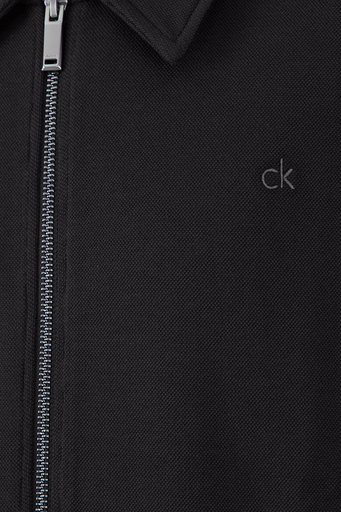 Calvin Klein Streç Pamuklu Regular Fit Polo Yaka K10K113559BEH Erkek Sweat K10K113559 BEH SİYAH - 9