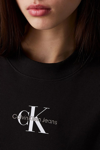 Calvin Klein Streç Pamuklu Regular Fit Yırtmaçlı Maxsi J20J225543BEH Bayan Elbise J20J225543 BEH SİYAH - 5