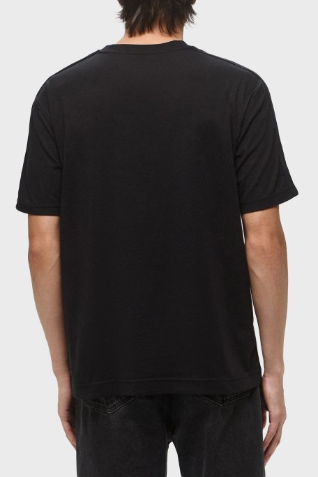 Calvin Klein Streç Pamuklu Relaxed Fit Bisiklet Yaka LVGMS5K177UB1 Erkek T Shirt LVGMS5K177 UB1 SİYAH - 3