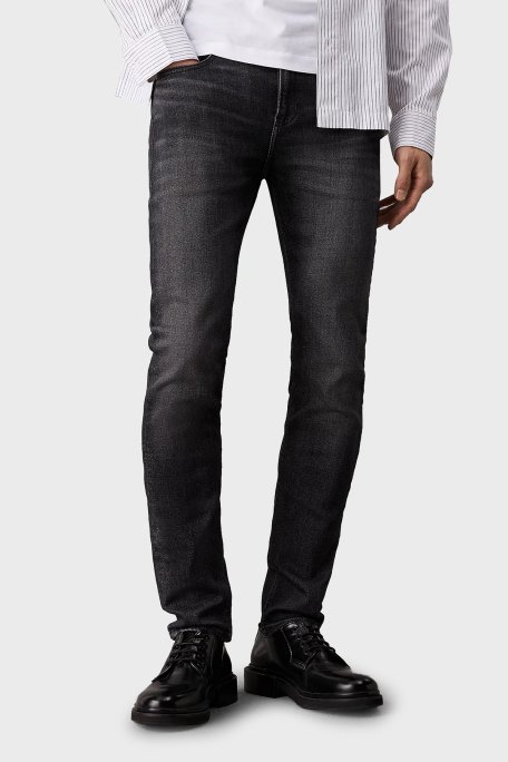 Calvin Klein Streç Pamuklu Skinny Fit Düşük Bel Dar Paça Jeans J30J3259681BY Erkek Kot Pantolon J30J325968 1BY SİYAH - 1