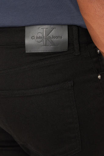 Calvin Klein Streç Pamuklu Skinny Fit Düşük Bel Dar Paça Jeans J30J3259701BY Erkek Kot Pantolon J30J325970 1BY SİYAH - 4