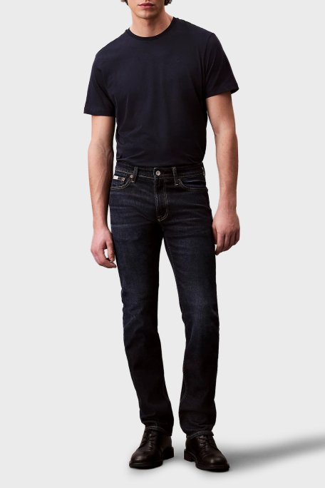 Calvin Klein Streç Pamuklu Skinny Fit Düşük Bel Dar Paça Jeans LV04RB740GUB2 Erkek Kot Pantolon LV04RB740G UB2 LACİVERT - 5