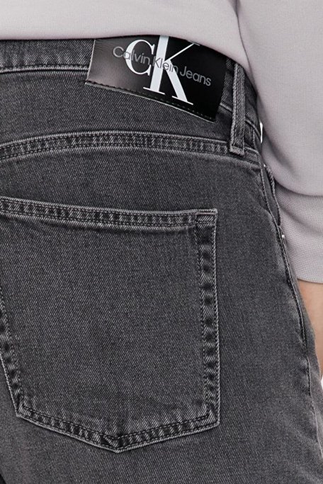 Calvin Klein Streç Pamuklu Skinny Fit Jeans J30J3257411BZ Erkek Kot Pantolon J30J325741 1BZ GRİ - 5