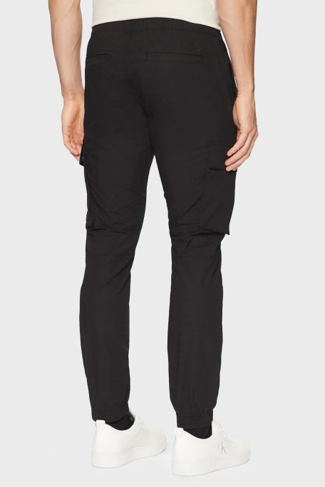 Calvin Klein Streç Pamuklu Skinny Fit Normal Bel Jogger J30J327614BEH Erkek Pantolon J30J327614 BEH SİYAH - 2
