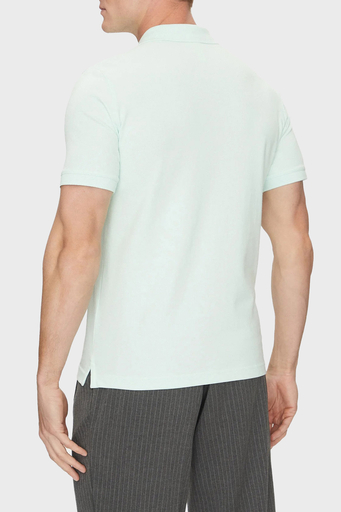 Calvin Klein Streç Pamuklu Slim Fit Düğmeli K10K111196CHJ Erkek Polo Yaka T Shirt K10K111196 CHJ MAVİ - 2