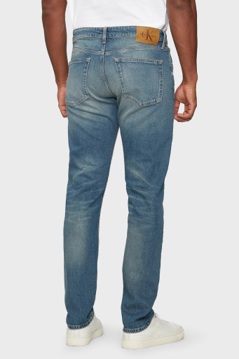 Calvin Klein Streç Pamuklu Slim Fit Jeans J30J3263611A4 Erkek Kot Pantolon J30J326361 1A4 LACİVERT - 8