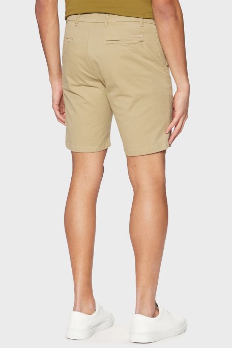 Calvin Klein Streç Pamuklu Slim Fit Normal Bel K10K114063HI0 Erkek Short K10K114063 HI0 BEJ - 3