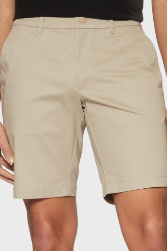 Calvin Klein Streç Pamuklu Slim Fit Normal Bel K10K114071PAH Erkek Short K10K114071 PAH BEJ - 3