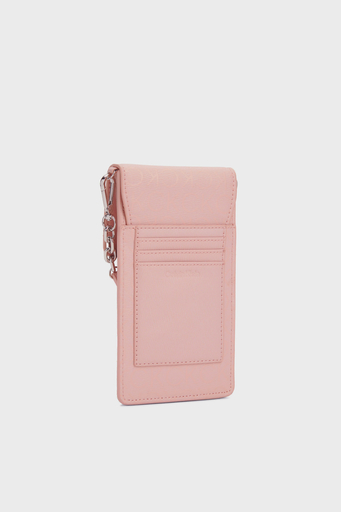 Calvin Klein Tamamı Logolu Çıkarılabilir Askılı Telefon K60K6106590J1 Bayan Çanta K60K610659 0J1 PUDRA - 3