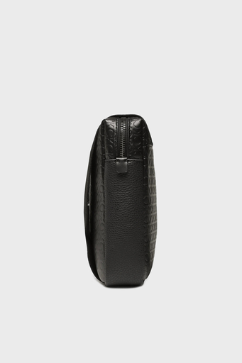 Calvin Klein Tamamı Logolu Fermuarlı K50K51051701I Erkek Çanta K50K510517 01I SİYAH - 3