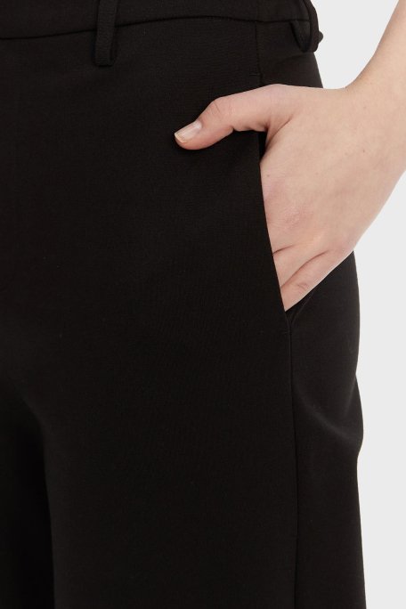 Calvin Klein Wide Leg Orta Yüksek Bel Geniş Paça J20J225334BEH Bayan Pantolon J20J225334 BEH SİYAH - 6
