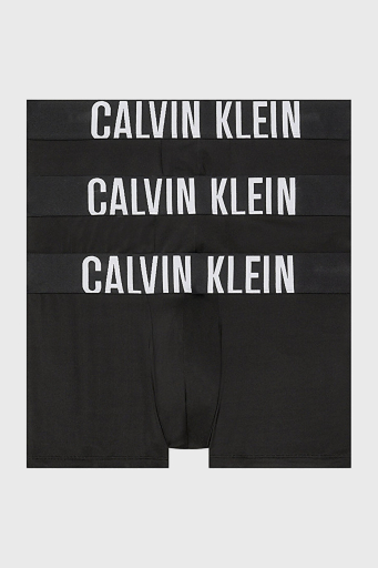 Calvin Klein Yumuşak Dokulu 3 Pack 000NB3775AUB1 Erkek Boxer 000NB3775A UB1 SİYAH - 1