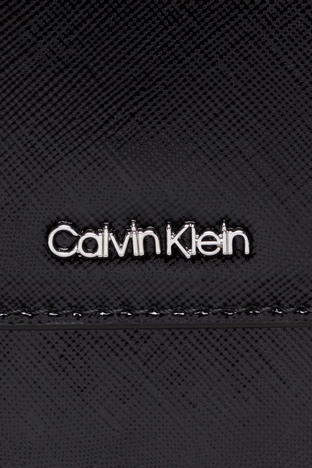 Calvin Klein - Calvin Klein Zincir Detaylı Telefon Bayan Cüzdan K60K610014 BAX SİYAH (1)
