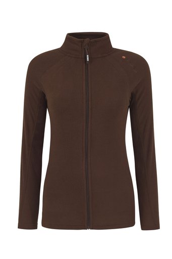 Canadian Peak Yumuşak Dokulu Outdoor Bayan Polar USTENCIA KOYU KAHVE - 1