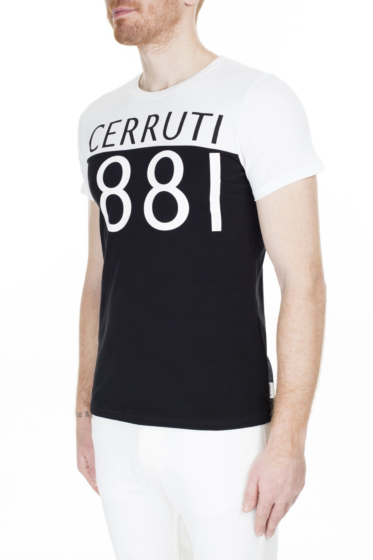 Cerruti 1881 Erkek T Shirt 203-001642 BEYAZ
