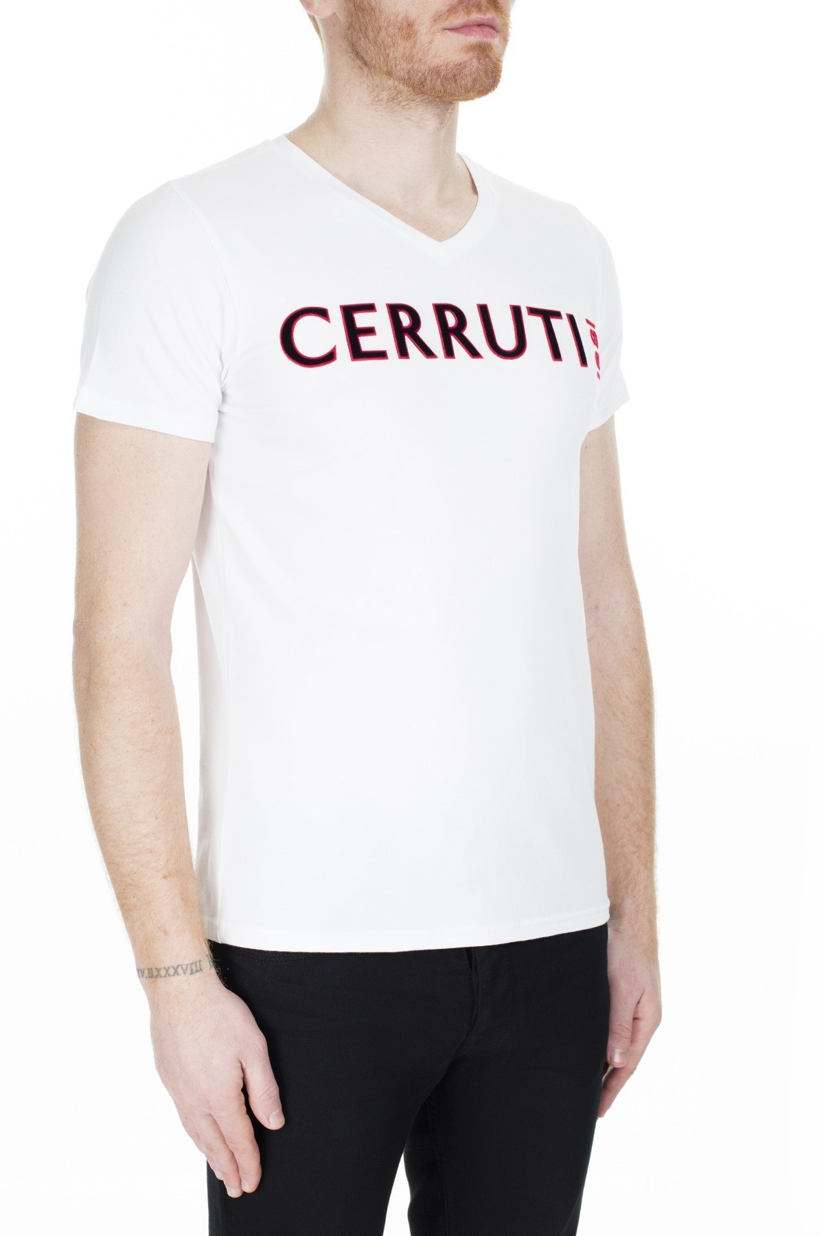 Cerruti 1881 Erkek T Shirt 203-001645 BEYAZ