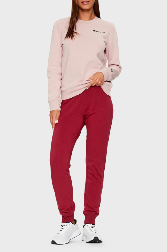 Champion Pamuklu İçi Polarlı Jogger Spor Bayan Pantolon 116605 TBR RS508 BORDO - 5