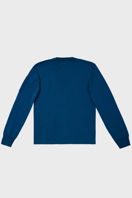C.P. Company Pamuklu Bisiklet Yaka Çocuk Kazak 10CKKN036 004037A 870 SAKS - 3
