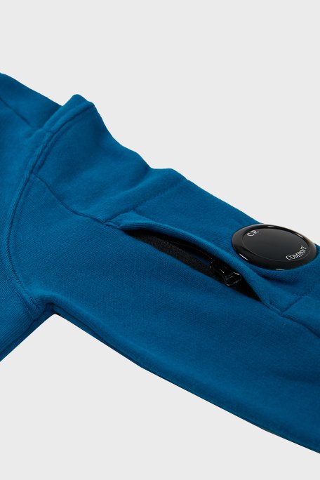 C.P. Company Pamuklu Bisiklet Yaka Çocuk Sweat 10CKSS058 003569W 870 SAKS - 4