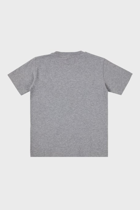 C.P. Company Pamuklu Bisiklet Yaka Çocuk T Shirt 10CKTS054 005792W M93 GRİ - 2