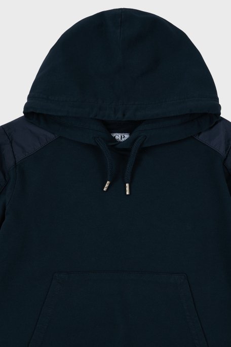 C.P. Company Pamuklu Kapüşonlu Çocuk Sweat 10CKSS027 002246M 888 LACİVERT - 2