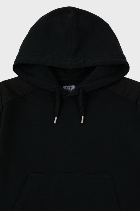 C.P. Company Pamuklu Kapüşonlu Çocuk Sweat 10CKSS027 002246M 999 SİYAH - 2