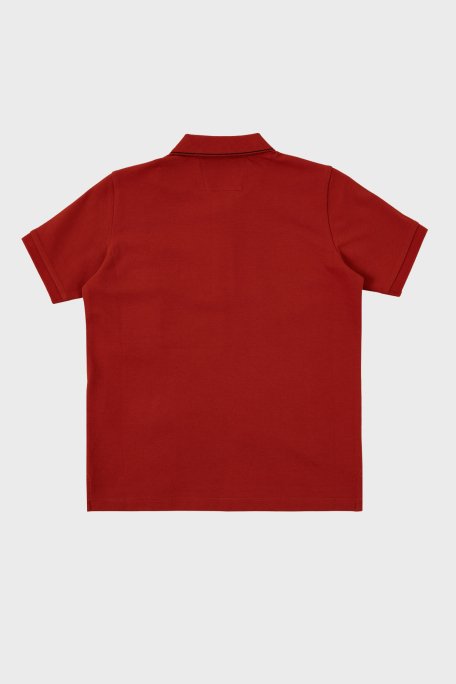 C.P. Company Streç Pamuklu Çocuk Polo Yaka T Shirt 10CKPL023 005263W 468 Tarçın - 2