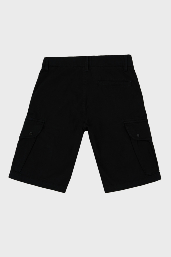 C.P. Company Streç Pamuklu Kargo Çocuk Short 10CKBE085 005400G 999 SİYAH - 5