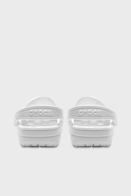 Crocs Classic Clog T Logolu Hafif Sandelet Unisex Çocuk Terlik 206990-100 BEYAZ - 5
