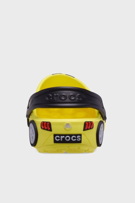 Crocs Classic IAM Race Car Clog T Hafif Ayarlanabilir Kemerli Sandalet Erkek Çocuk Terlik 210991-77J SARI - 11