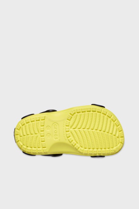 Crocs Classic IAM Race Car Clog T Hafif Ayarlanabilir Kemerli Sandalet Erkek Çocuk Terlik 210991-77J SARI - 12