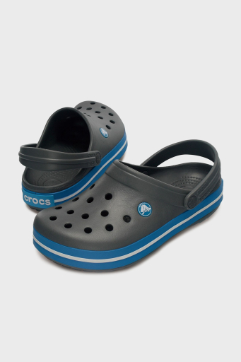 Crocs Crocband Hafif Sandalet Unisex Terlik 11016-07W GRİ-MAVİ - 8
