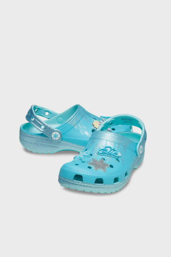 Crocs Frozen Elsa Classic Clog T Frozen Elsa Sandalet Kız Çocuk Terlik 210237-90H AQUA - 10