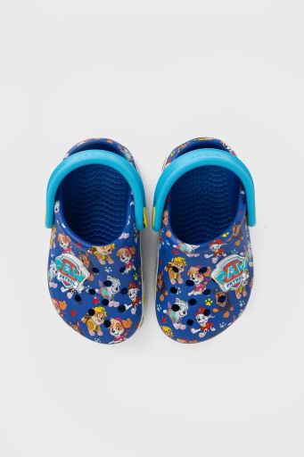 Crocs Paw Patrol Off Court Clg T Baskılı Sandalet Unisex Çocuk Terlik 208853-425 MAVİ - 4